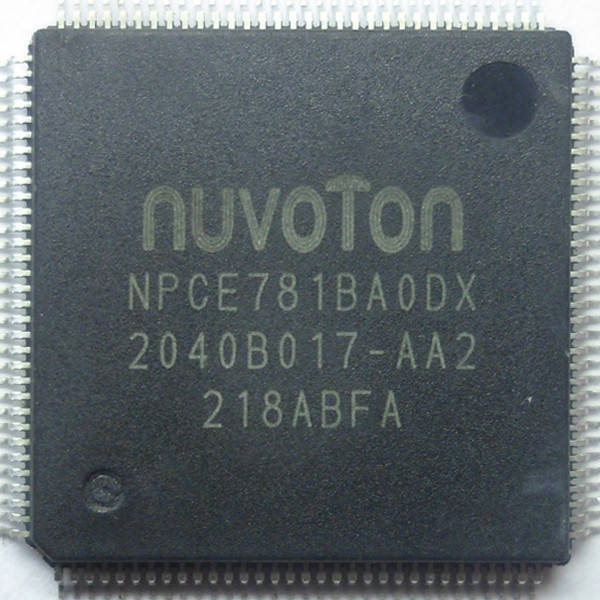 

Микросхема Nuvoton NPCE781BA0DX