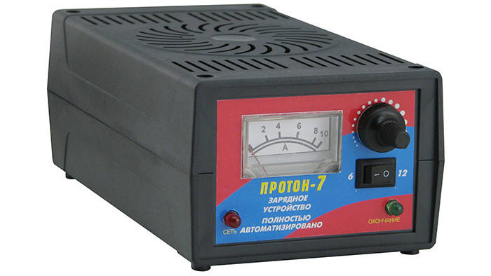

Зарядное устройство Протон-7 6В и 12В