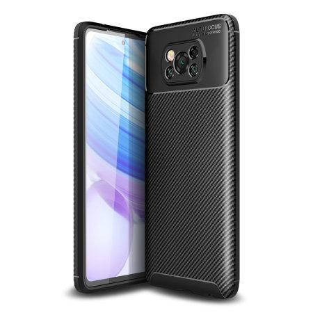 

Противоударный чехол для Xiaomi Poco X3 NFC Черный бампер