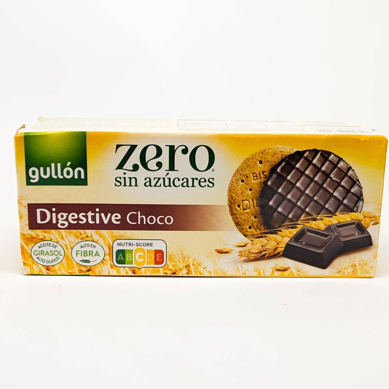 

Печеньe без сахара Gullon Digestive choco