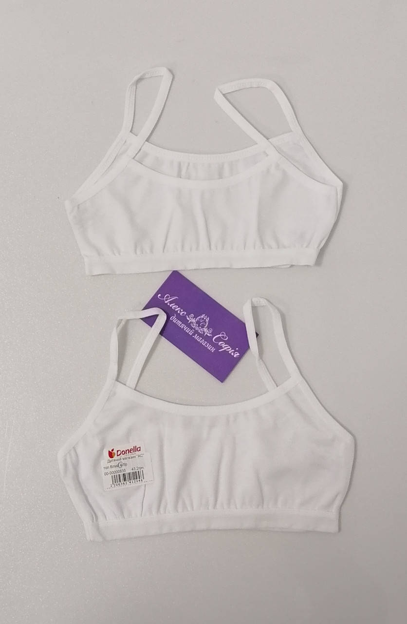 

Топ білий Donella, для дівчаток віком 4-5 років