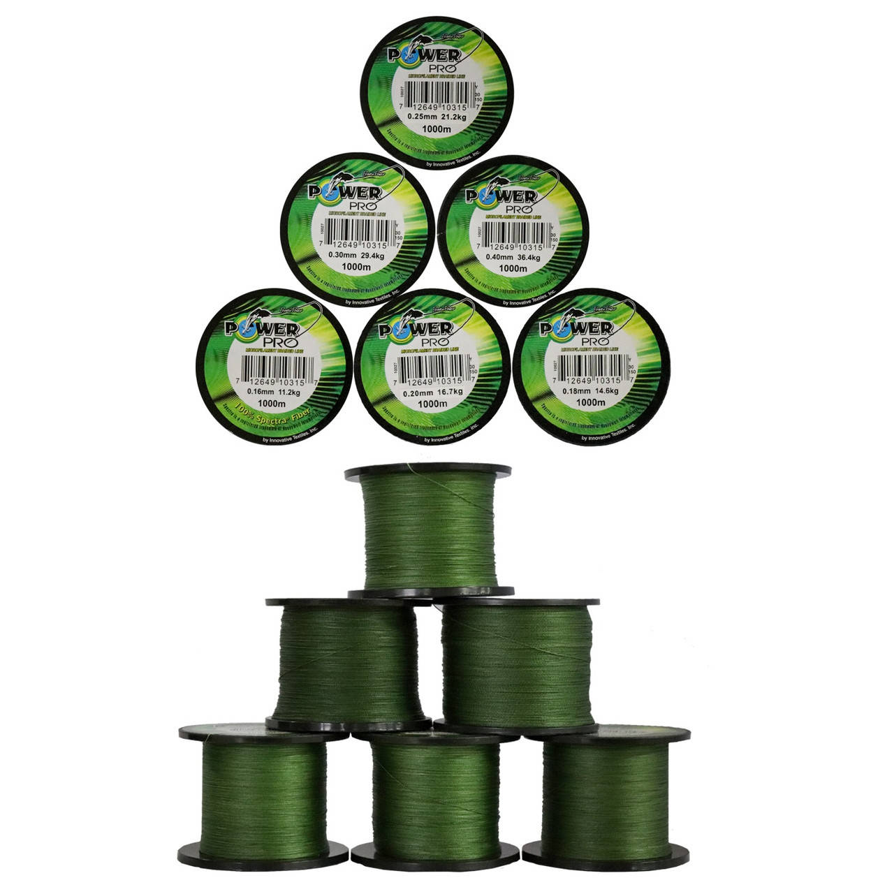 

Шнур плетений 4х Power Pro 0,16мм 1000м 10027 (10шт в уп)