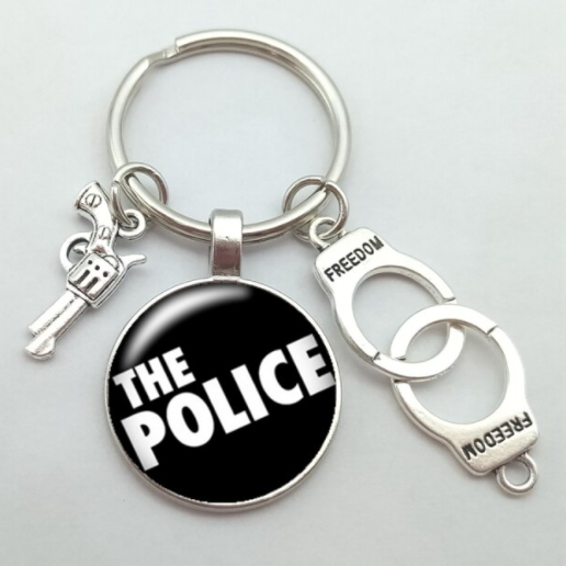 

Брелок на ключи полиция the POLICE подарок полицейскому