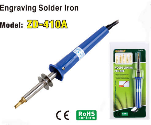 

Паяльник випалювач 30W + 5 насадок ZD-410A (ZD410A)