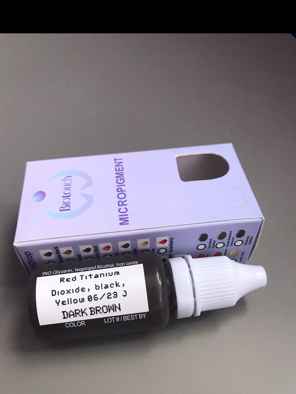 

Пигменты BioTouch Dark Brown 15 мл