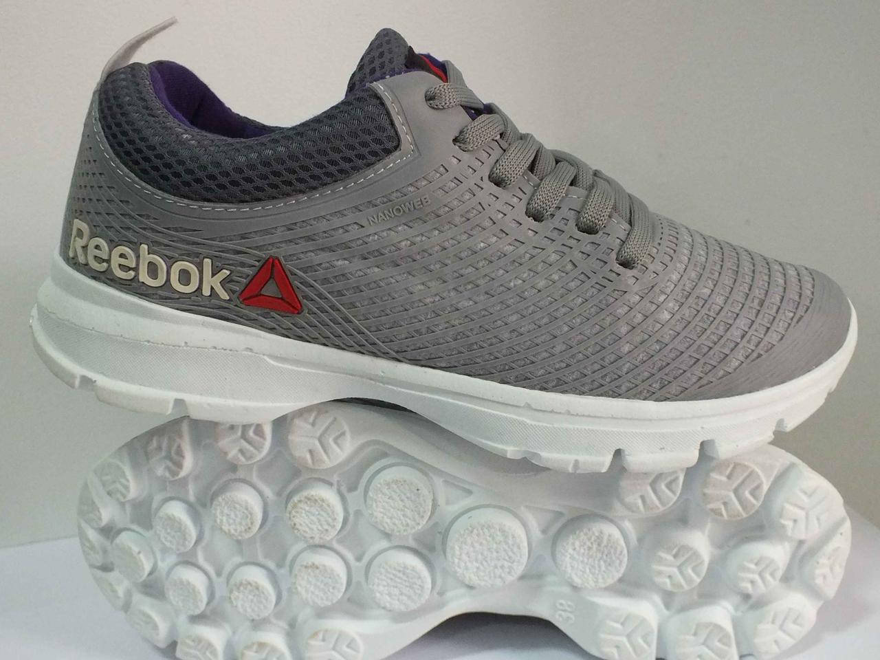 

Мужские кроссовки Reebok, кросівки чоловічі 39 размер, Серый