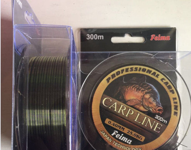 

Леска Feima Carp Line 300 м карповая, Зелёный
