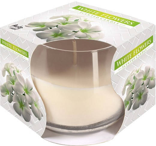 

Свеча ароматическая в стекле Bispol Белые цветы 7 см (sn71-179)