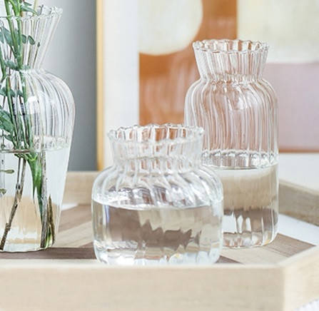 

Цветочная ваза 9*8 см из прозрачного стекла