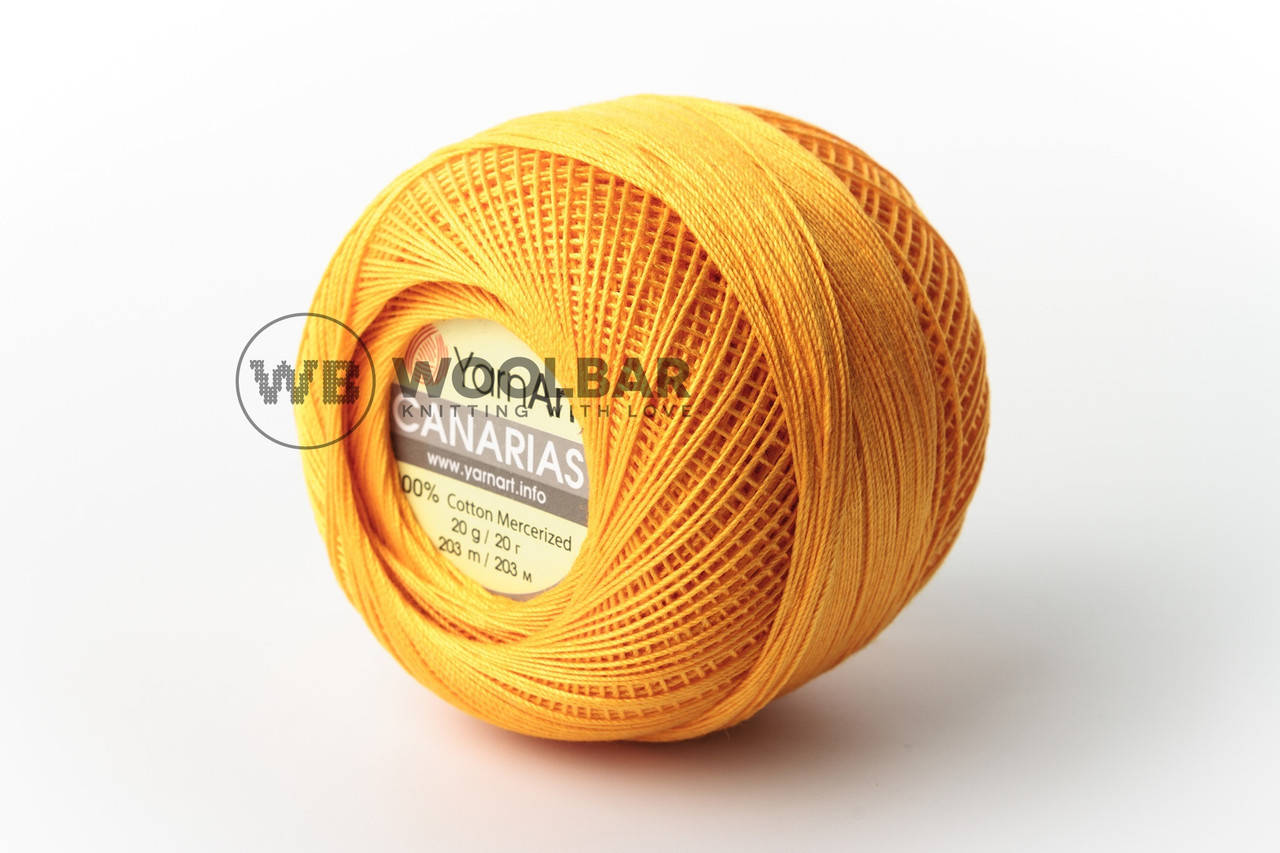 

Пряжа YarnArt Canarias 5307 темно-желтый