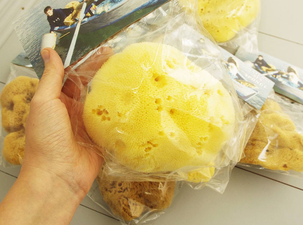 

Морская губка Fina Silk для тела, шелковая, 5-5,5 дюйма, Греция, Желтый