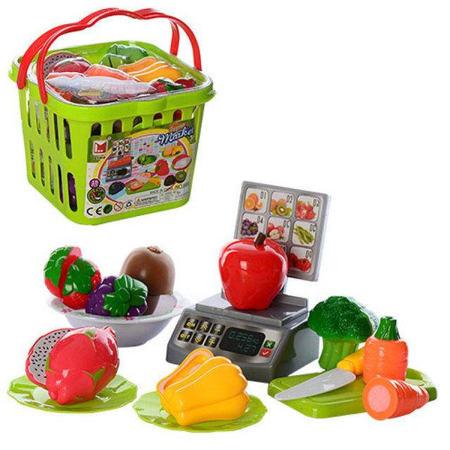 

Детский набор фруктов и овощей LimoToy "Supermarket"