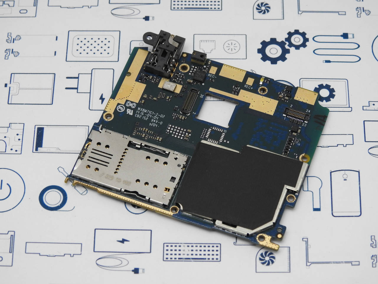 

Материнская плата Meizu M2 16Gb оригинал с разборки (100% рабочая)