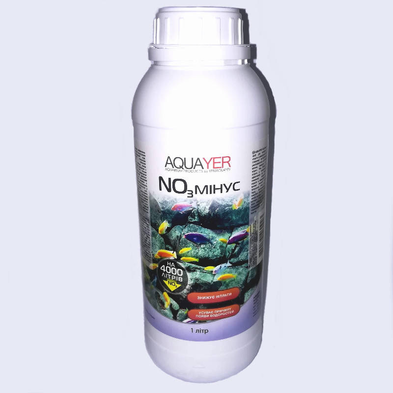 

Aquayer NO3 минус 1 л - нитрат минус на 4000 л