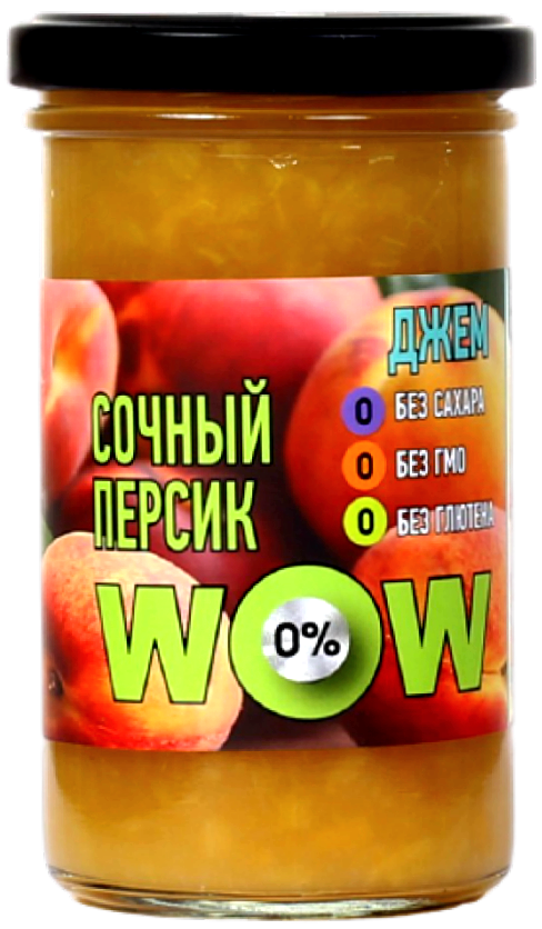 

Низкокалорийный джем c пребиотиком MSK null ZERO "Сочный Персик" (260 грамм)