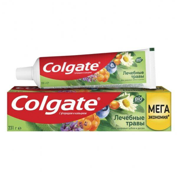 

Зубная паста Colgate Лечебные травы, с фторидом и кальцием, 150 мл