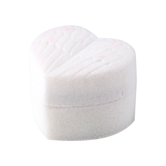 

Футляр для ювелирных украшений крылья ангела бархат белый