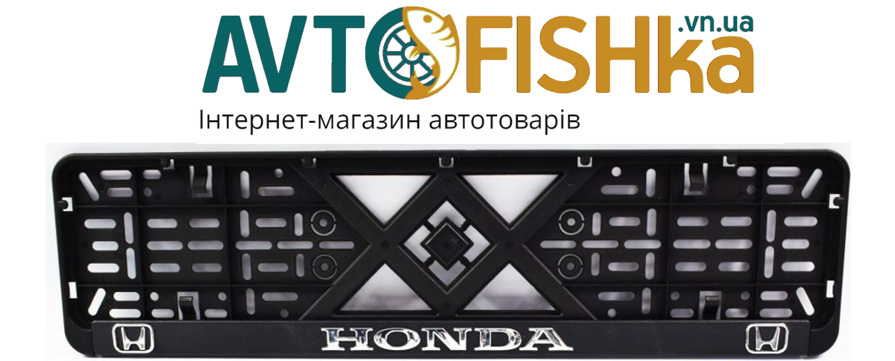 

Рамка под номер хром. надпись "Eurotermix" Honda