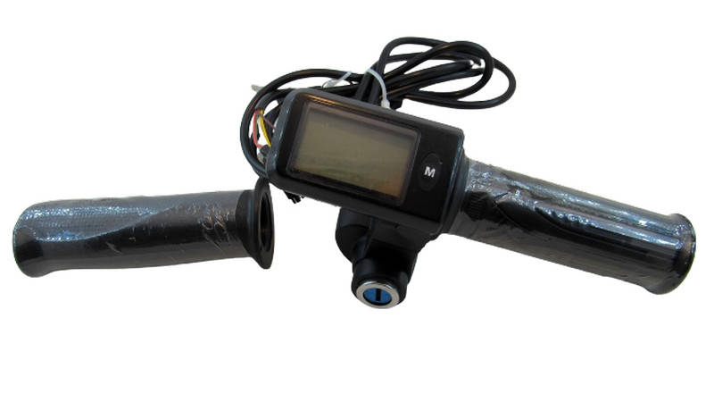 

Комплект ручка газа с LCD дисплеем и замком зажигания 48V (15197)