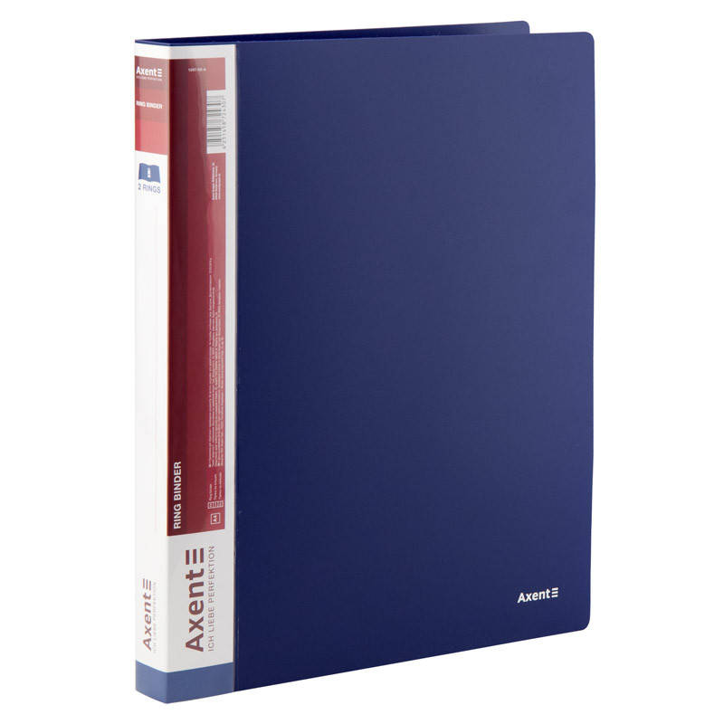 

Папка на 2-х кольцах, 25 мм, синяя, Синий