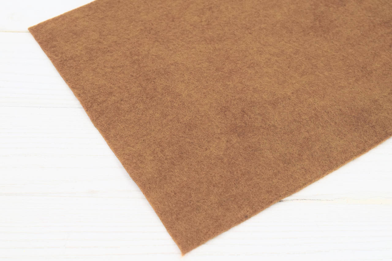 

Американский мягкий фетр 1,5 мм (20х30 см) - №74 торфяной (0672 peat moss)