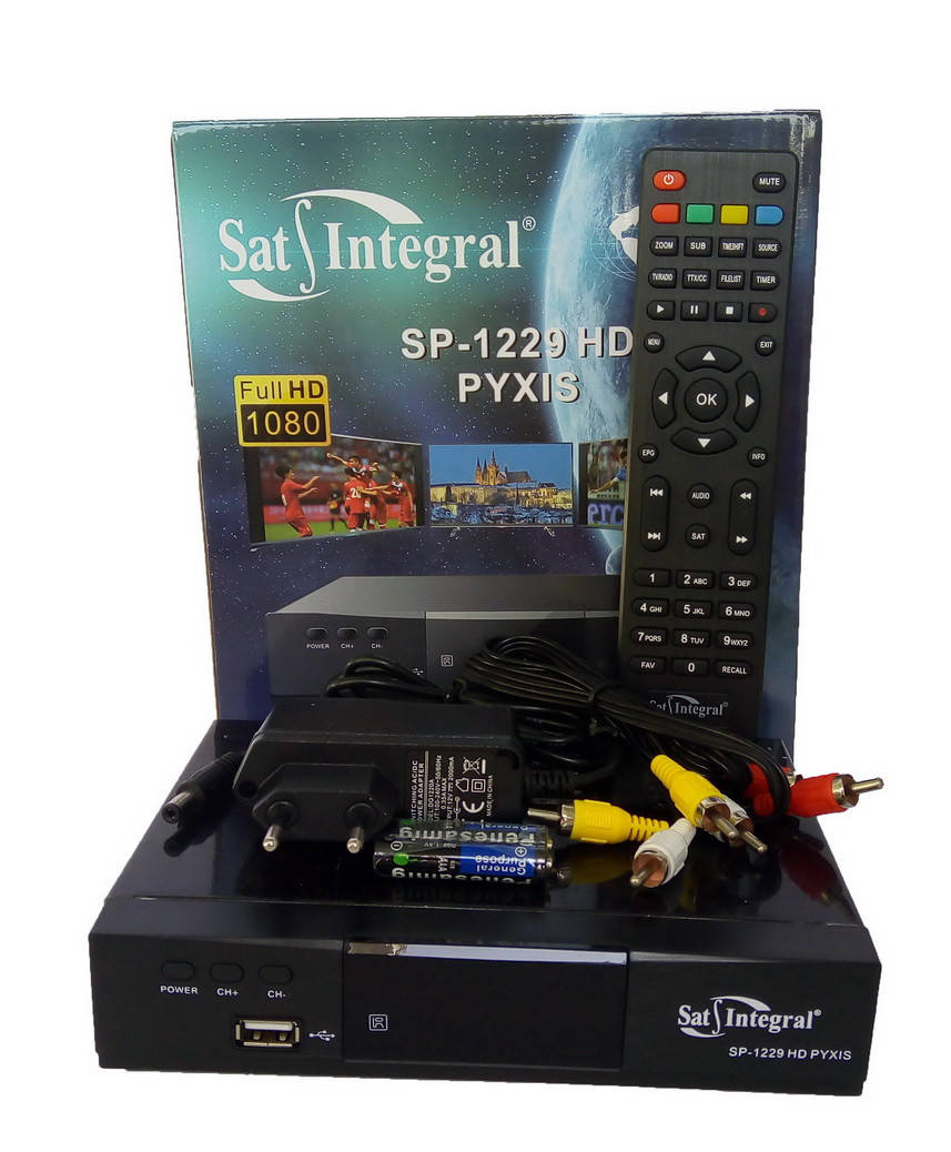 

Спутниковый ресивер Sat-Integral SP -1229HD Pyxis + Гарантия 12 мес + Прошивка