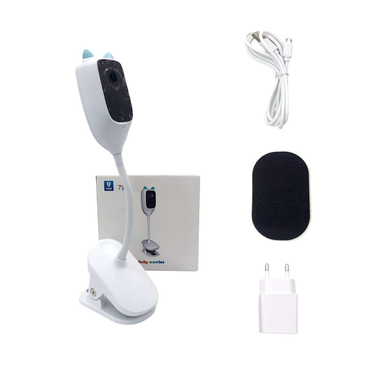 

Умная видеоняня SMART WIFI C1 с датчиком движения и двухсторонней связью