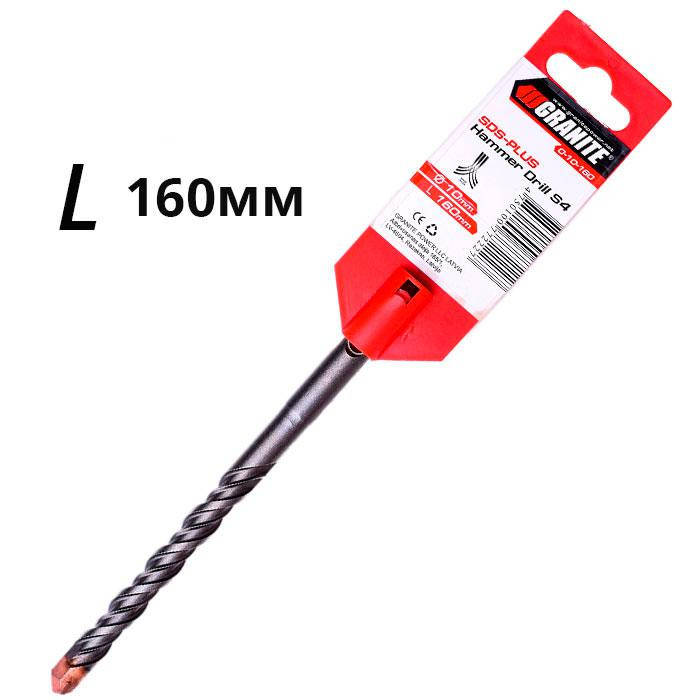 

Бур SDS 10х160 для перфоратора Granite