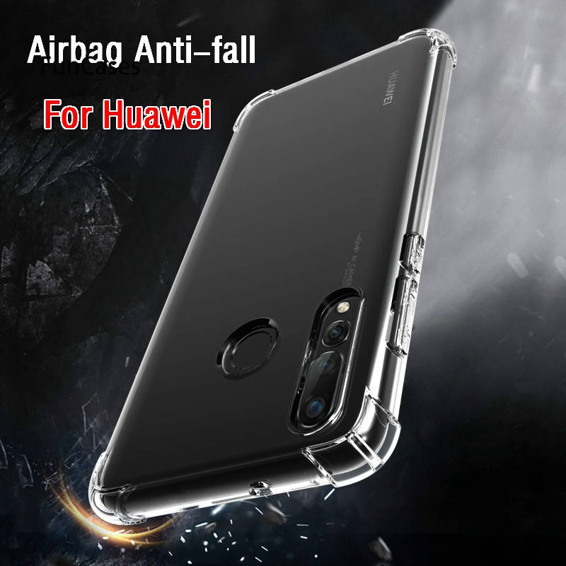 

Противоударный силиконовый чехол с усиленными углами для Huawei P30 Lite прозрачный