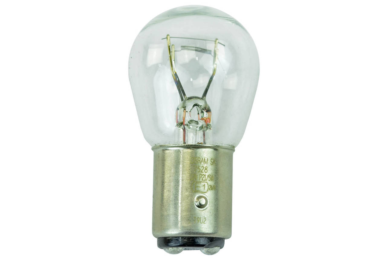 

Лампа накаливания 12v P21/5W BAY15d двухконтактная OSRAM