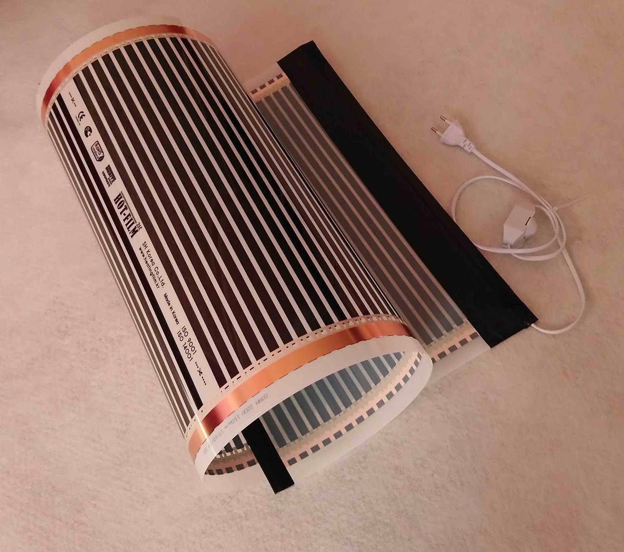 

Инфракрасный электрический коврик 50х200 (обогрев теплиц, обогрев грунта, обогрев корней, корневищ) 200Вт