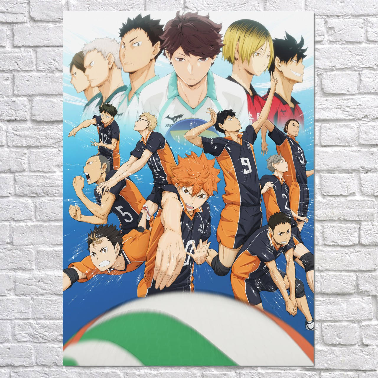 

Плакат "Волейбол (аниме), Haikyu!" (артикул 5280) 85, Глянцевая, 60