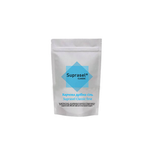 

Пищевая мелкая соль Suprasel Classic fine salt (Дания)