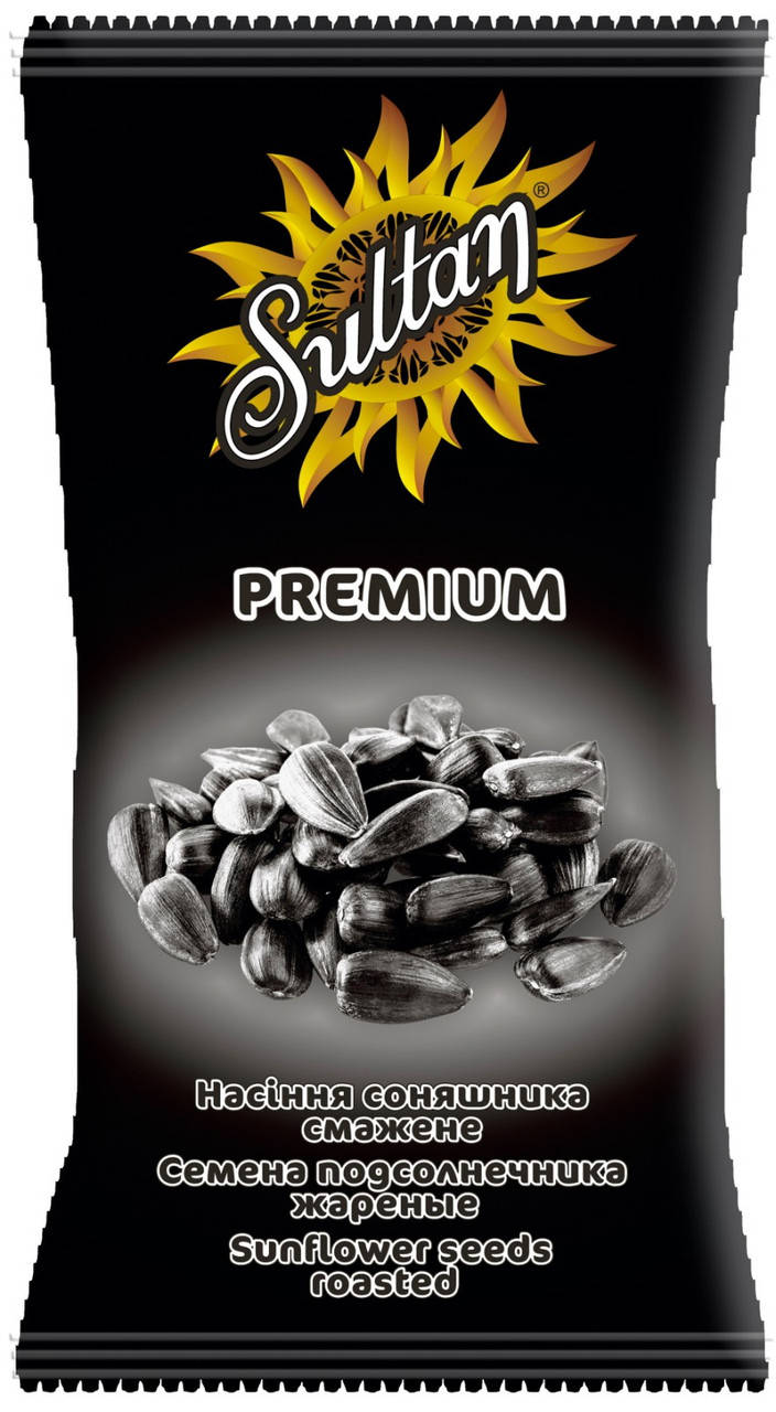 

Семечки подсолнечника жареные 160 грамм, ТМ "Sultan"