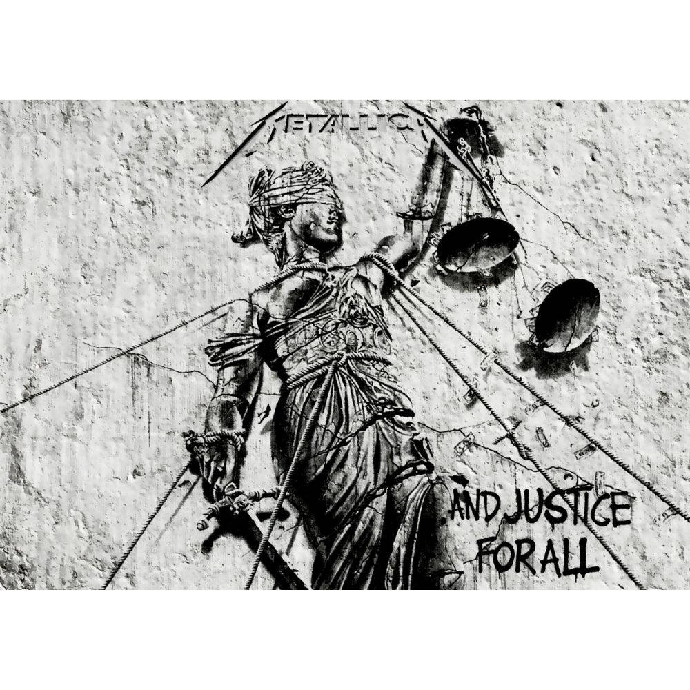

Плакат Metallica "And Justice for all"