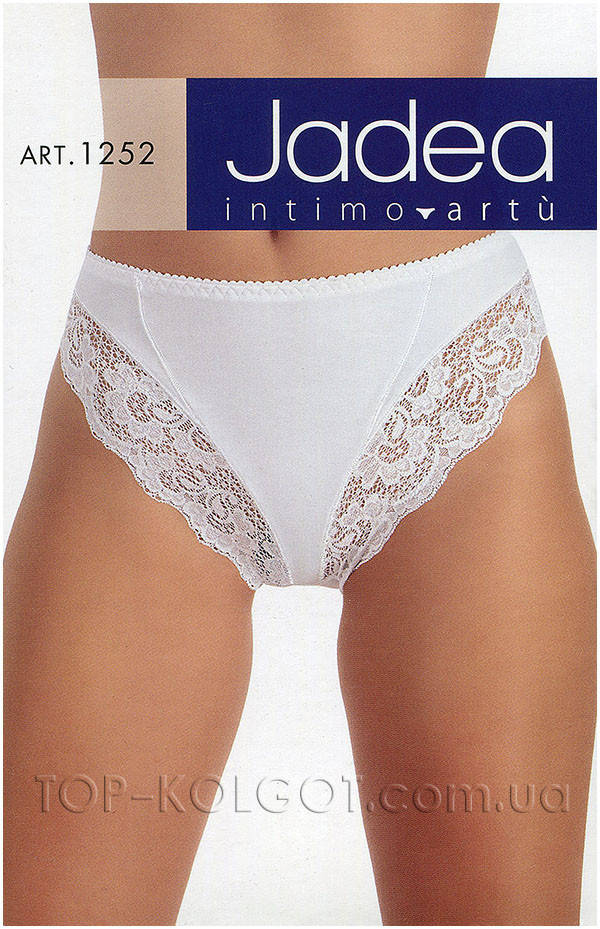

Женские ажурные трусики-слипы JADEA by Intimo Artu 1252, Белый