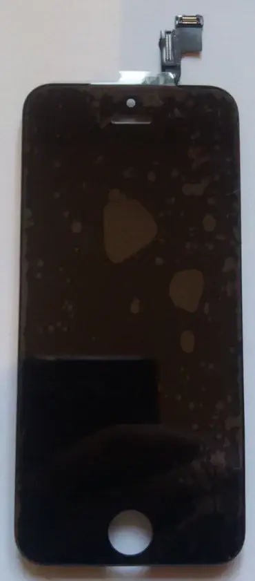 

Дисплей iPhone 5s модуль в сборе с тачскрином черный, оригинал (переклеенное стекло)