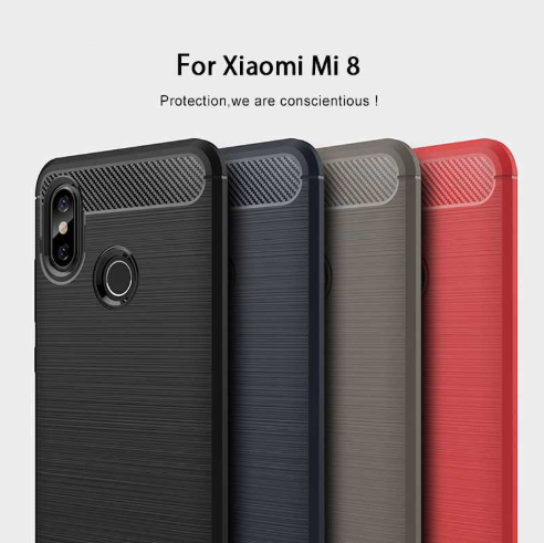 

TPU чехол накладка Urban для Xiaomi Mi8 (4 цвета), Разные цвета