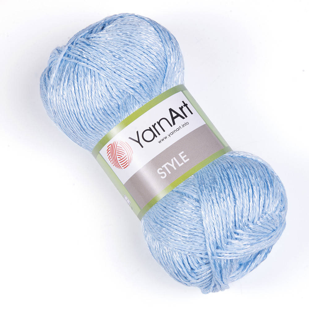 

Yarnart Style № 668 голубой