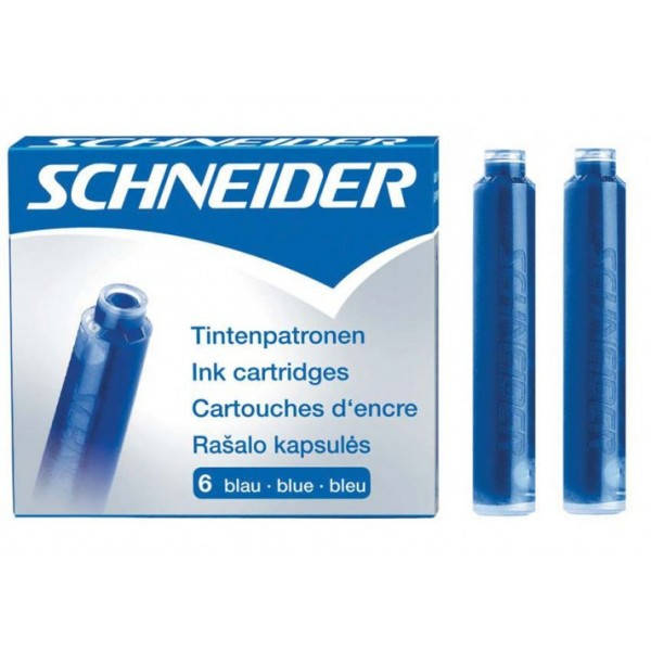 

Патрон чернильный к перьевой ручки SCHNEIDER, синий