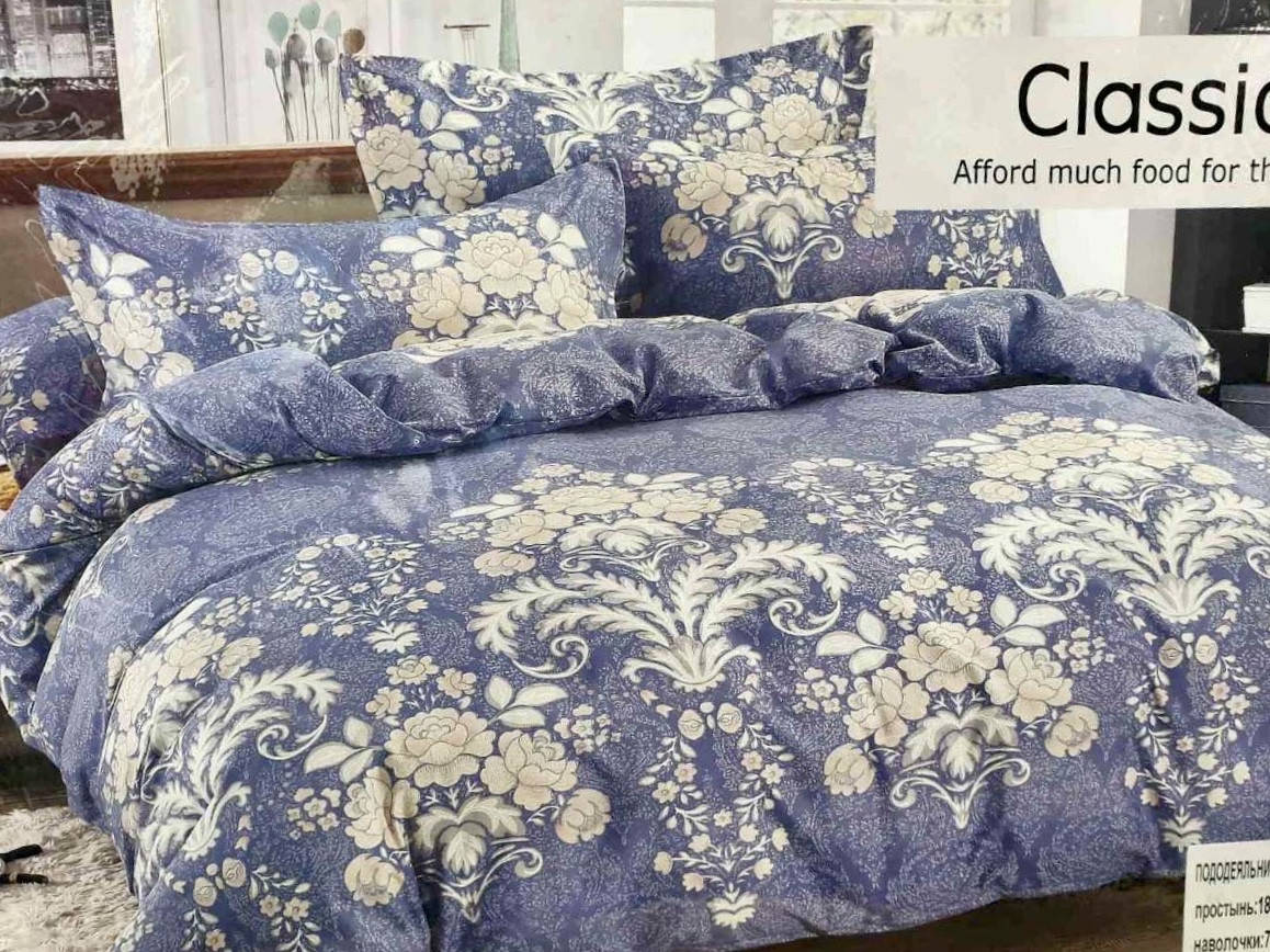 

Комплект постельного белья двуспальный евро Фланель