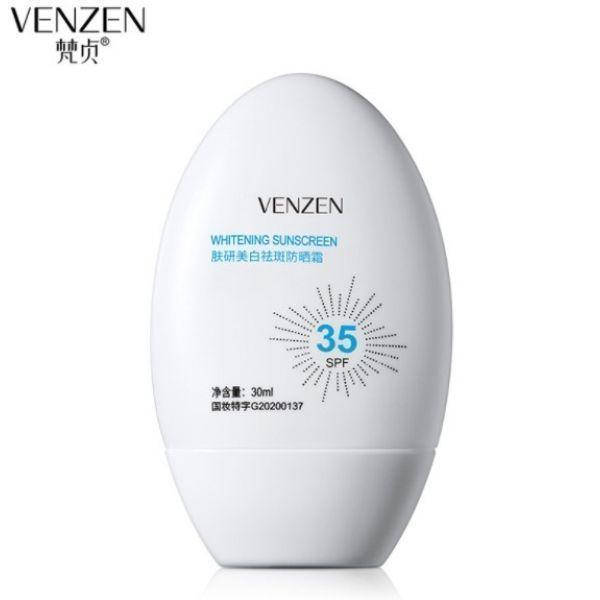 

Солнцезащитный крем для лица и тела VENZEN WHITENING SUNSCREEN 35 SPF 30 мл