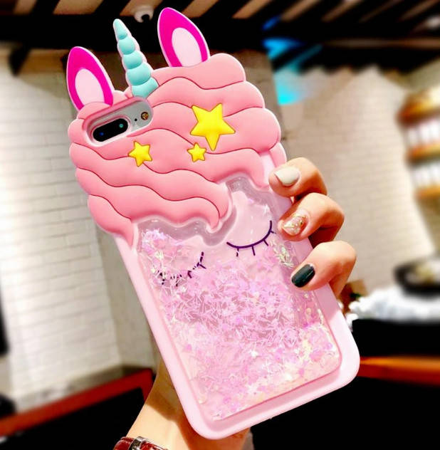 

3D чехол жидкие блестки Единорог для Samsung Galaxy М30s/M307, Разные цвета