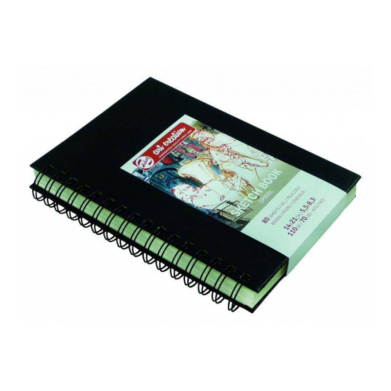 

Блокнот на спирали Talens Art Creation 110г/м, 14х21см, 80л., Royal Talens