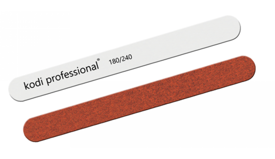 

Пилка для ногтей Прямая White/Brown 180/240