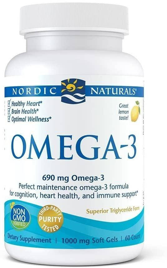 

Nordic Naturals Omega-3 690mg 60 гелевых капсул