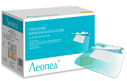 

Лейкопластир прозрачный, с Пед подушкой . 5*7,5 см ЛеоПед