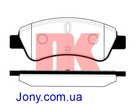 

Тормозные колодки Citroen C-ELYSEE / Peugeot 206 CC (2D)