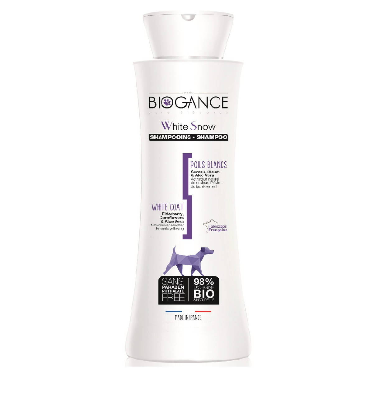 

Шампунь для белых собак Biogance White Snow 250мл