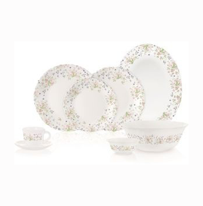 

Arcopal N5118 сервиз столовый Vaea Pink 38 предметов, Белый